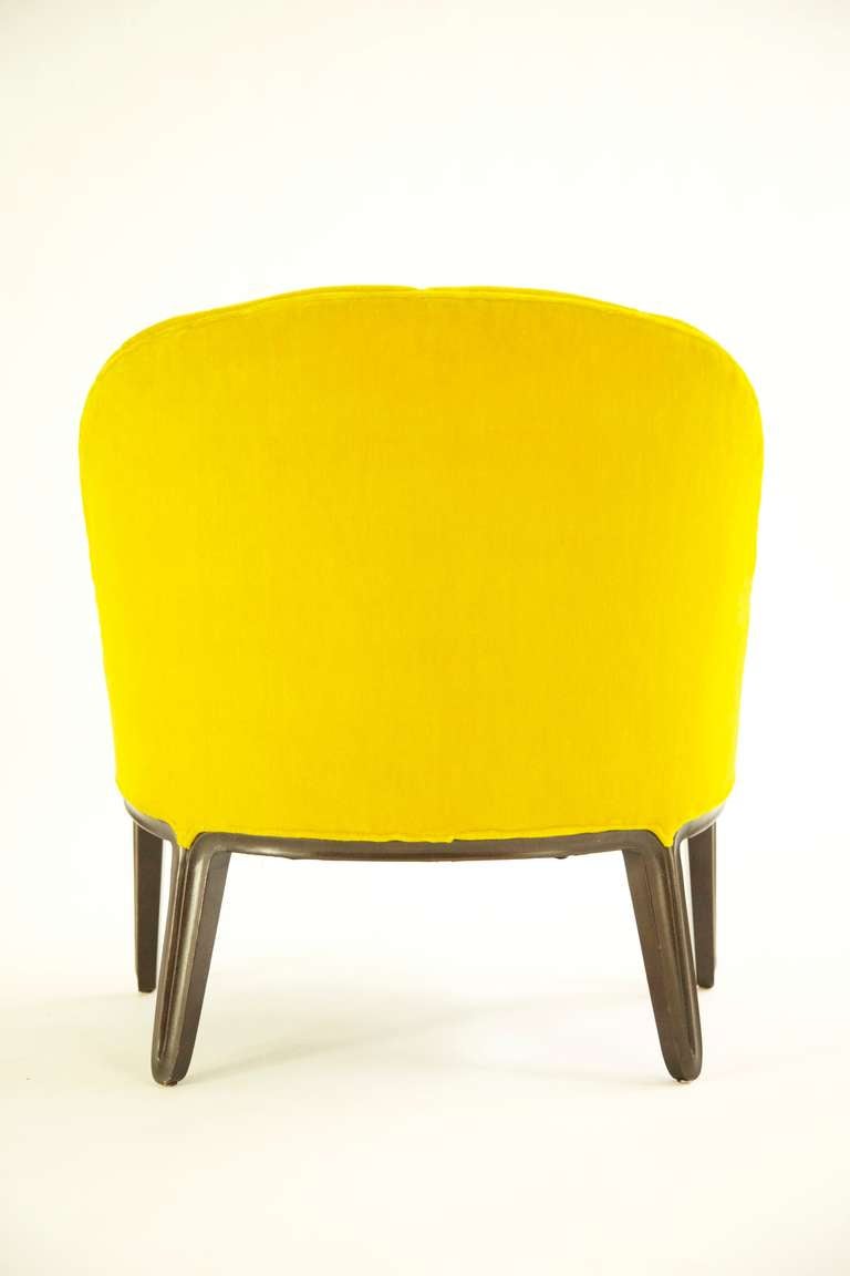 Mid-Century Modern Edward Wormley Tear Drop Lounge Chair