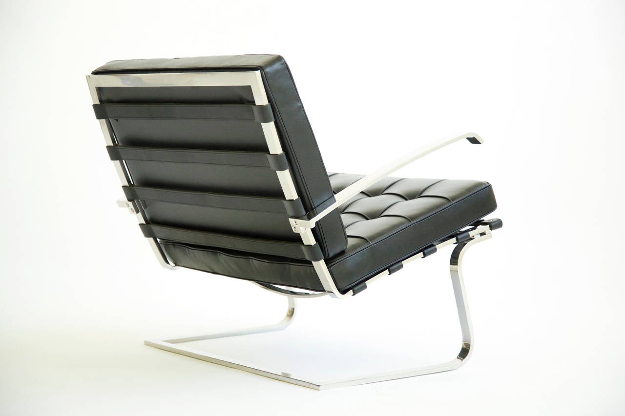 Mid-20th Century Pair of Mies van der Rohe Tugendhat Chairs