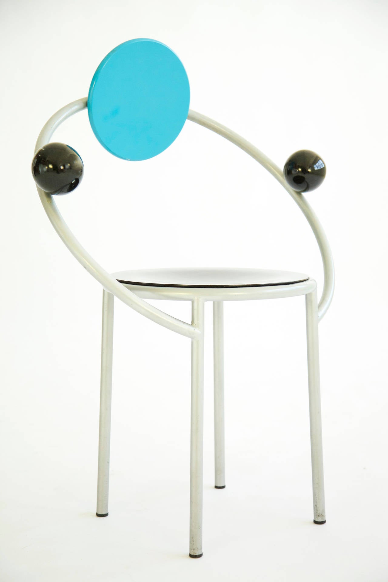 Post-Modern Set of Four Michele De Lucchi Memphis Chairs