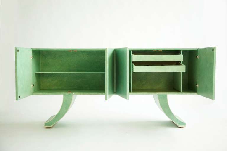 American Milo Baughman Sideboard Customized by Richard Himmel