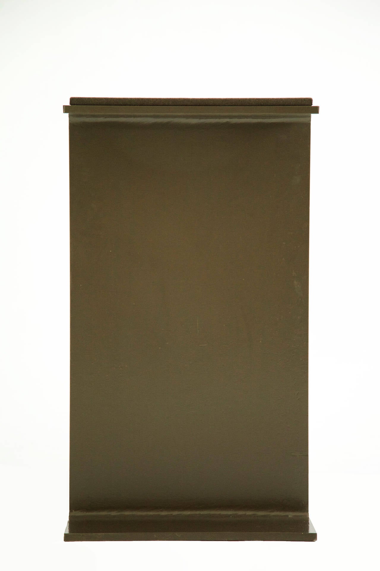 Pedestal de exposición Robert Kleinschmidt con viga en I Estadounidense en venta