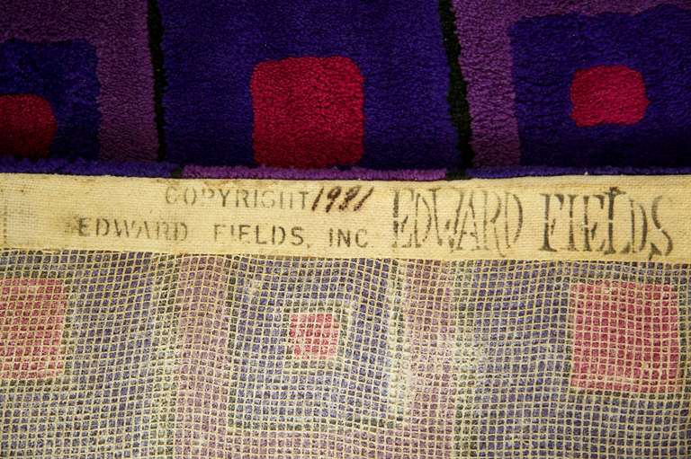 Verner Panton-Teppich für Edward Fields im Zustand „Gut“ im Angebot in Chicago, IL