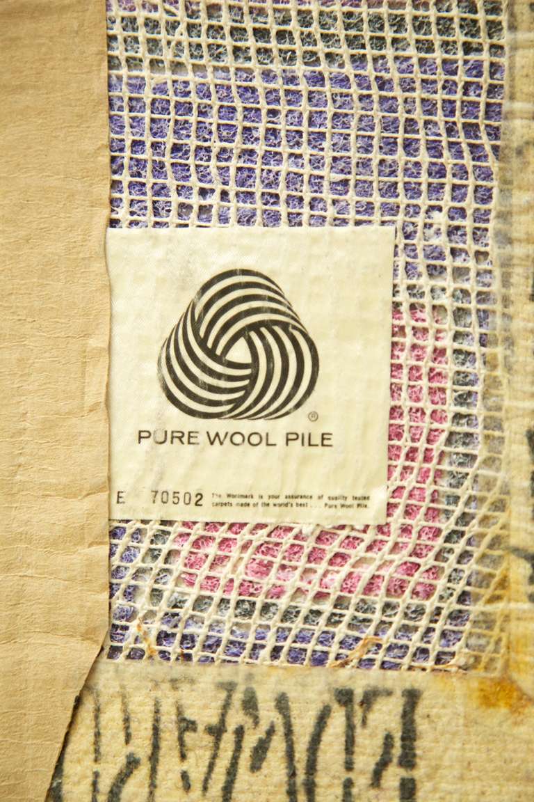 Verner Panton-Teppich für Edward Fields (Wolle) im Angebot