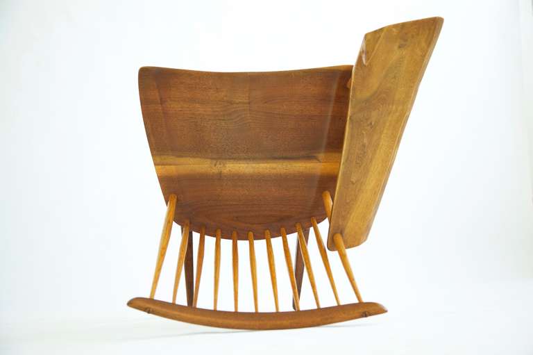 George Nakashima Studio Rocker In Excellent Condition In Chicago, IL