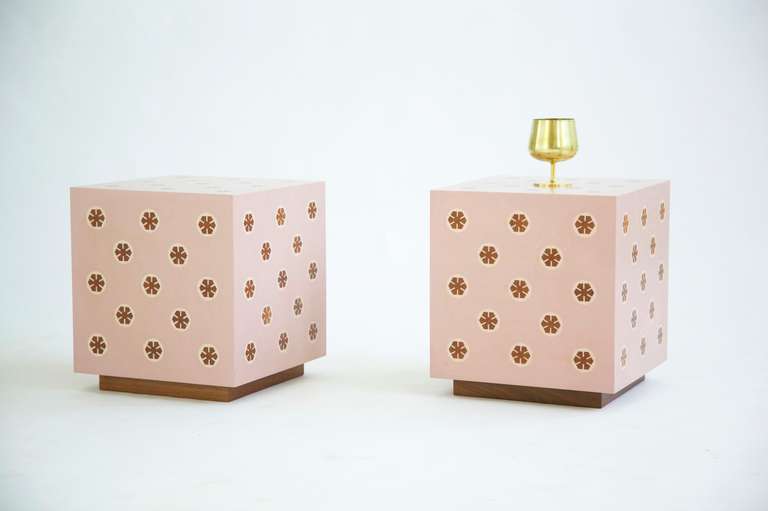 American Pair of End Tables