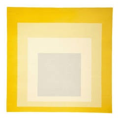 Josef Albers Hommage an das Quadrat Wandteppich