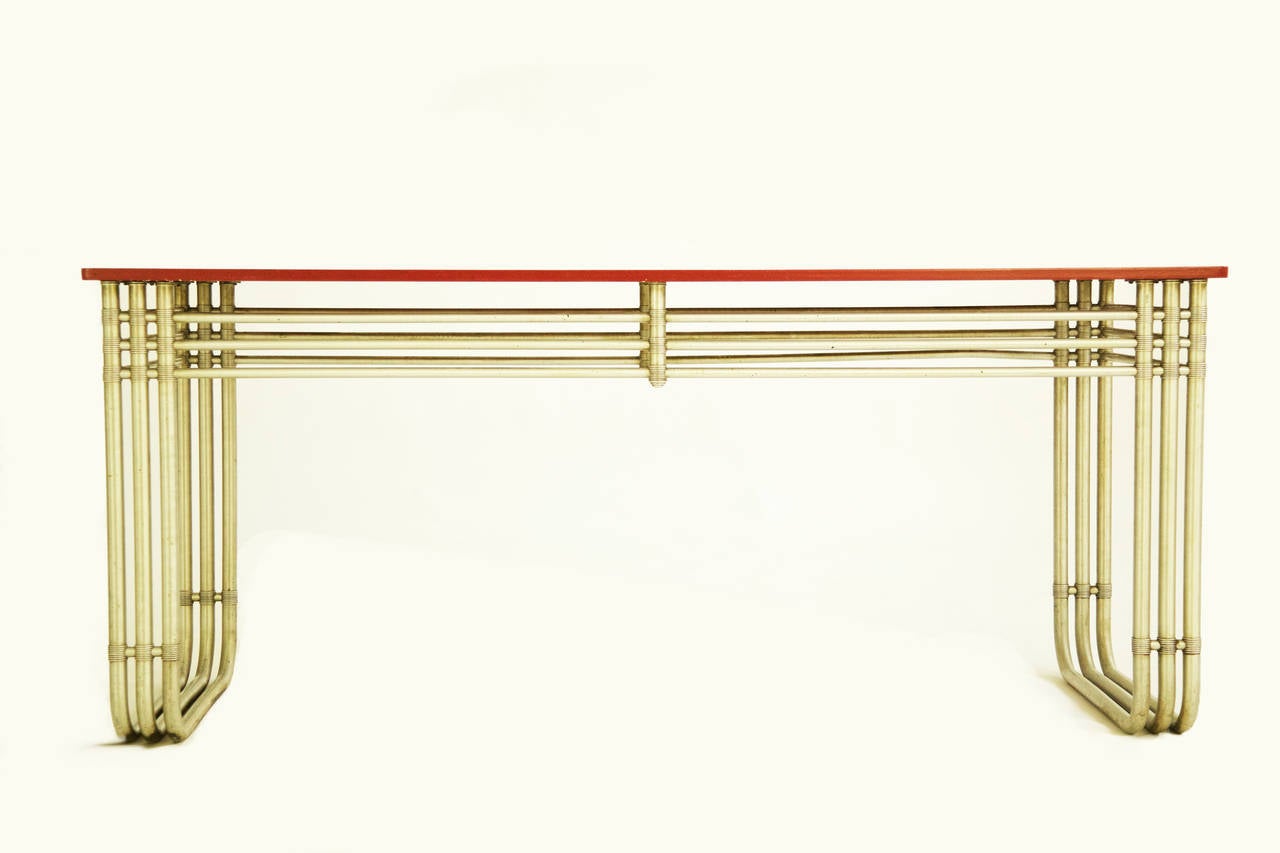 Art Deco Warren McArthur Console Table