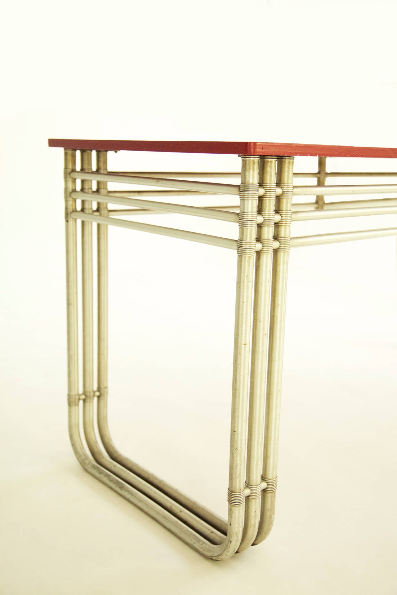 Lacquered Warren McArthur Console Table