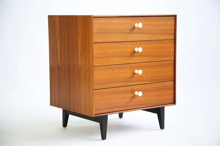 Mid-Century Modern George Nelson Thin Edge Dressers or Night Stands