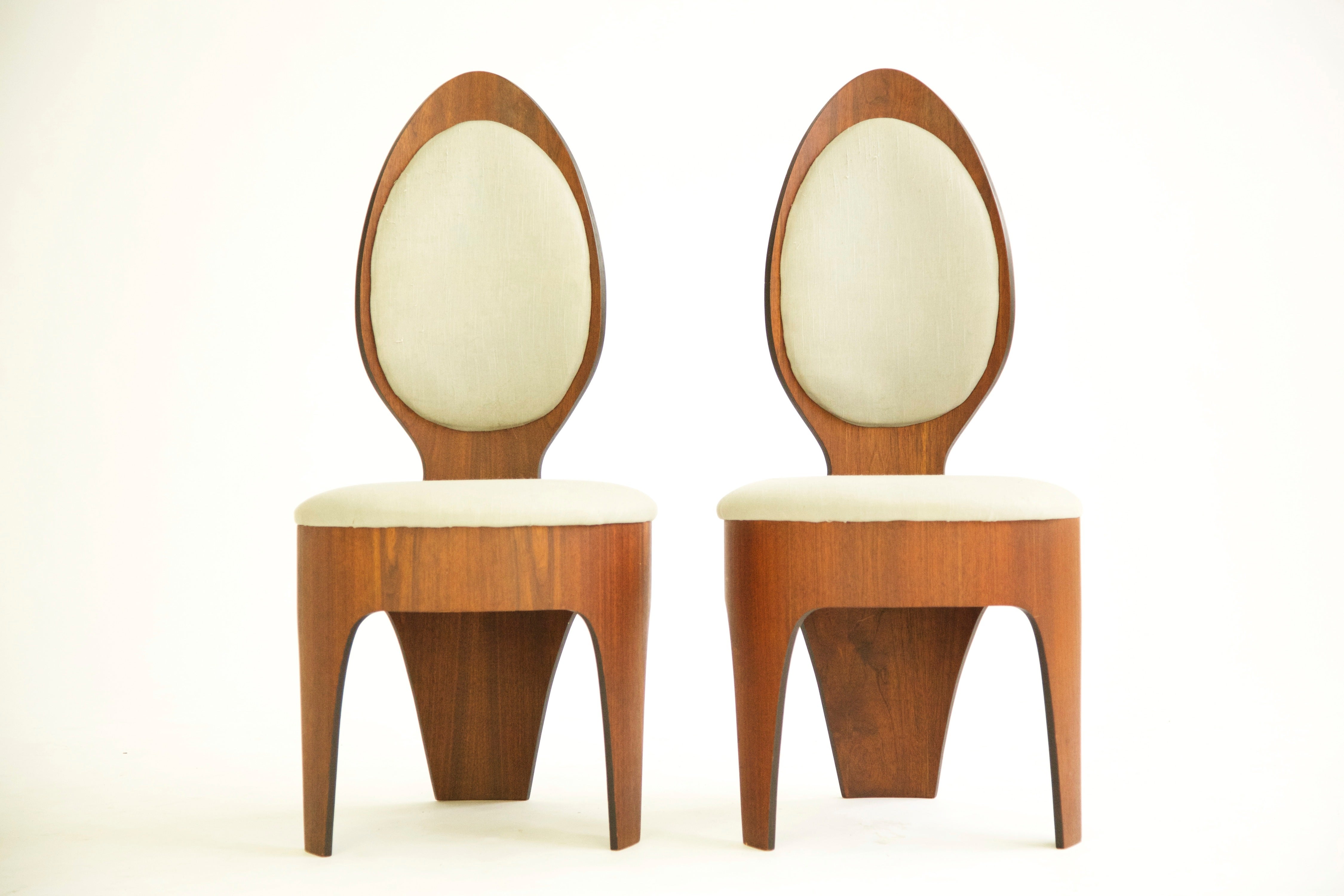Henry P. Glass Spoon Chairs
