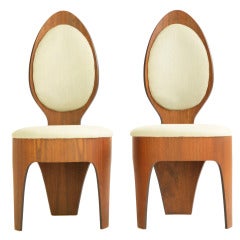 Henry P. Glass Spoon Chairs