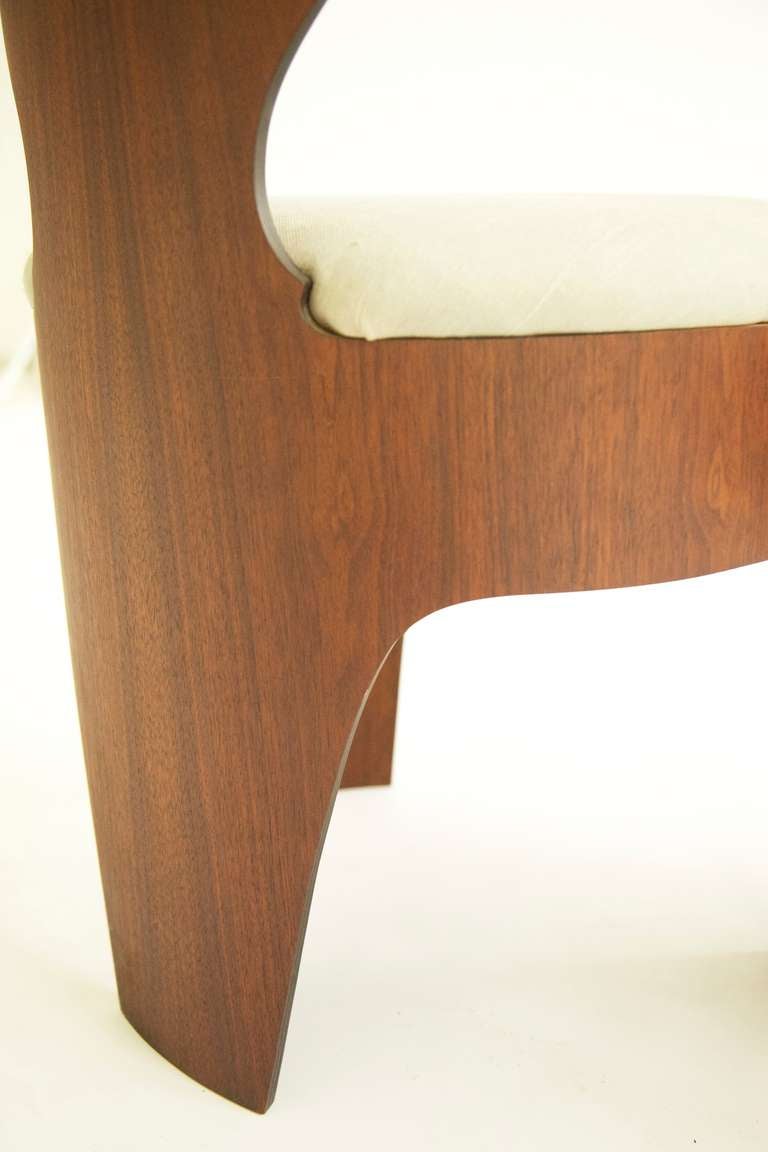 Henry P. Glass Spoon Chairs In Excellent Condition In Chicago, IL