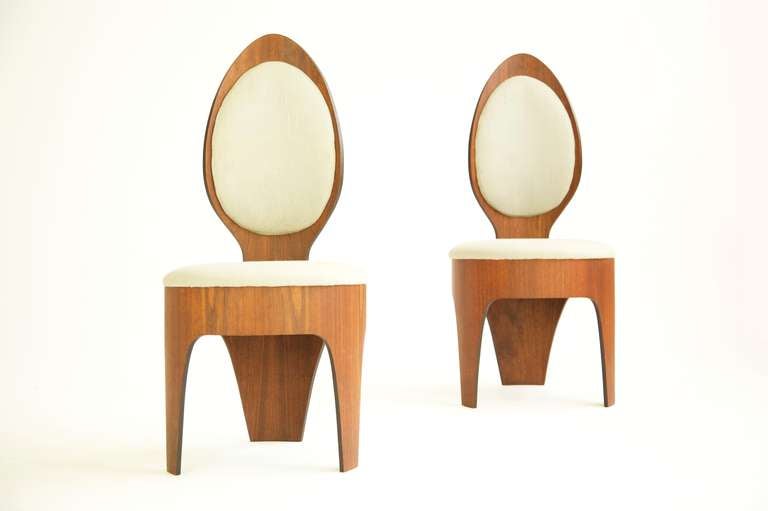 Henry P. Glass Spoon Chairs 3