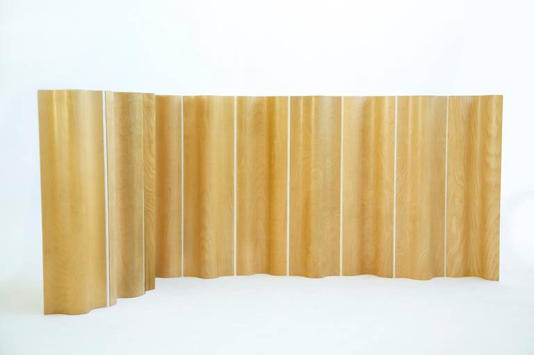 Canvas Charles Eames Folding Screen, Ten Panels
