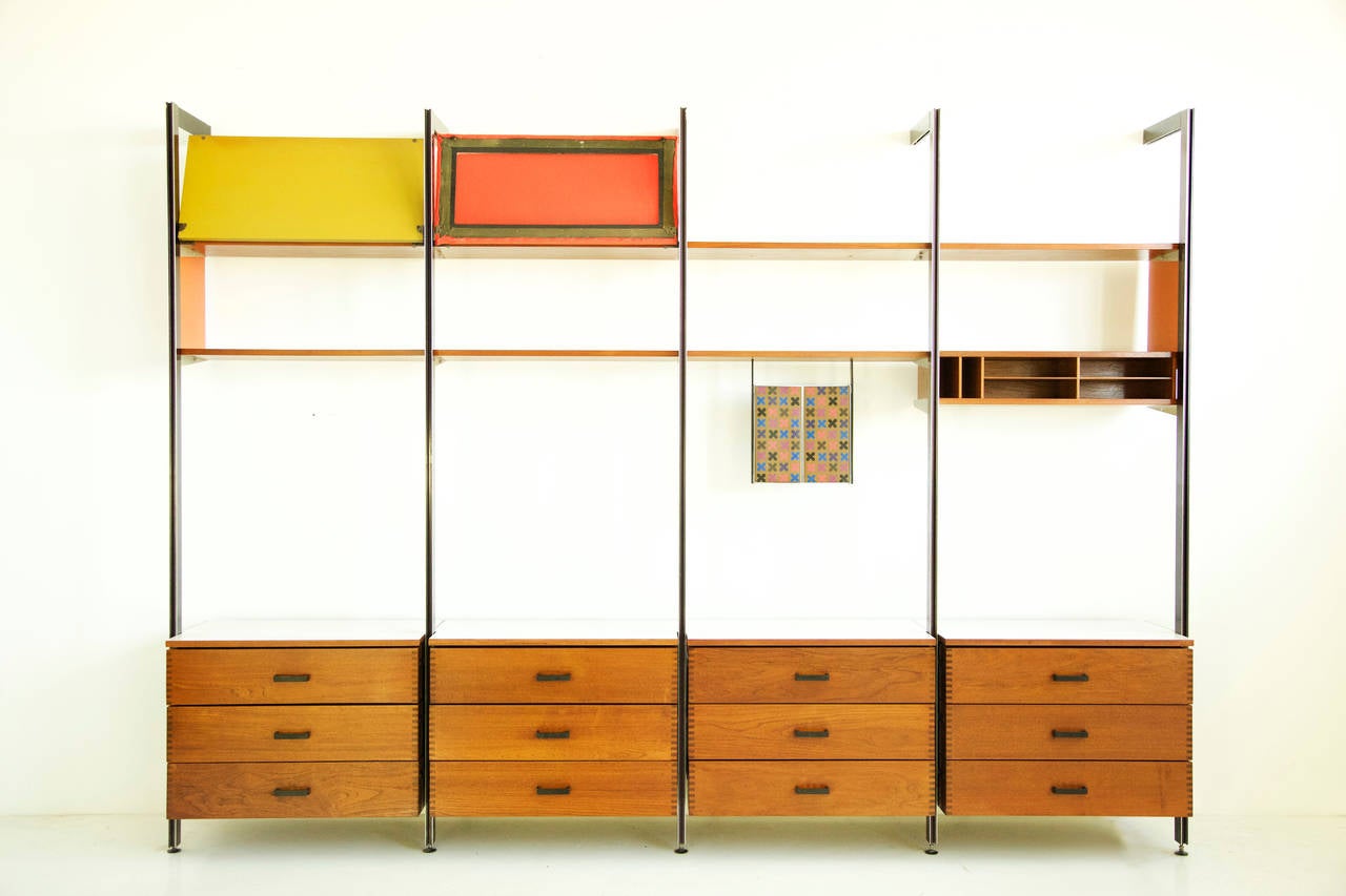 Mid-Century Modern George Nelson Four Bay CSS System