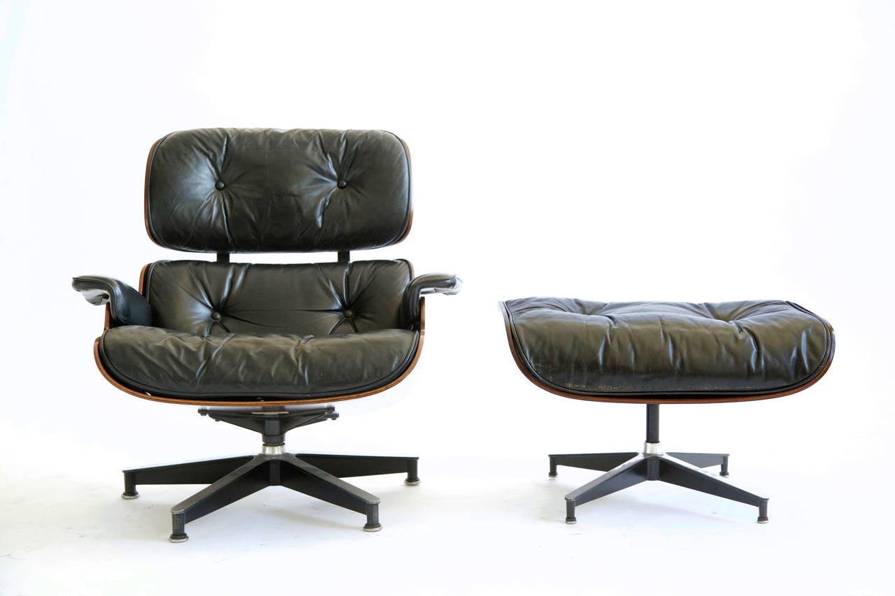 Eames 670 Lounge Chair and Ottoman 2