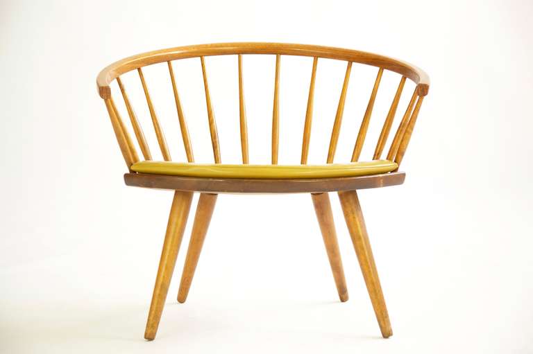 'Arka' Chair by Yngve Ekstrom In Excellent Condition In Chicago, IL