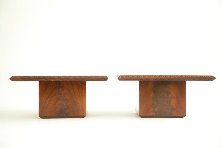 Pair of Frank Lloyd Wright Sides