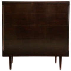 Pair of Edward Wormley Four Drawer Dressers 11