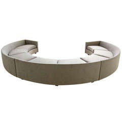 Milo Baughman Curved Sectional 3