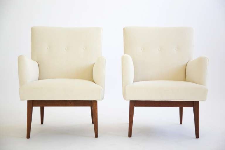 Mid-Century Modern Jens Risom Arm Chairs