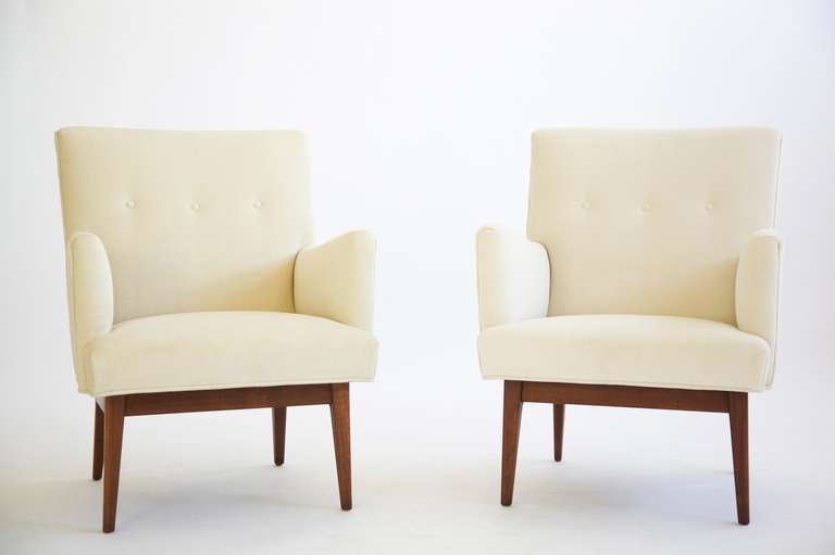 American Jens Risom Arm Chairs