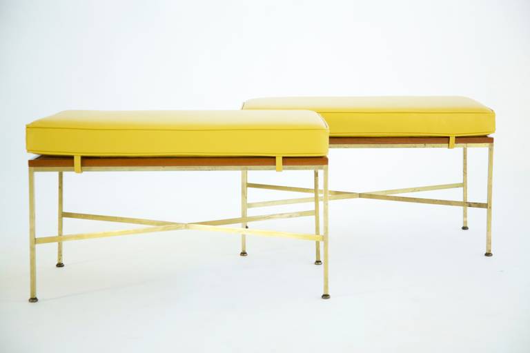 Mid-20th Century Paul McCobb Pair of Benches for Directional