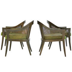 Set of Four Harvey Probber Pull-Up Chairs 12