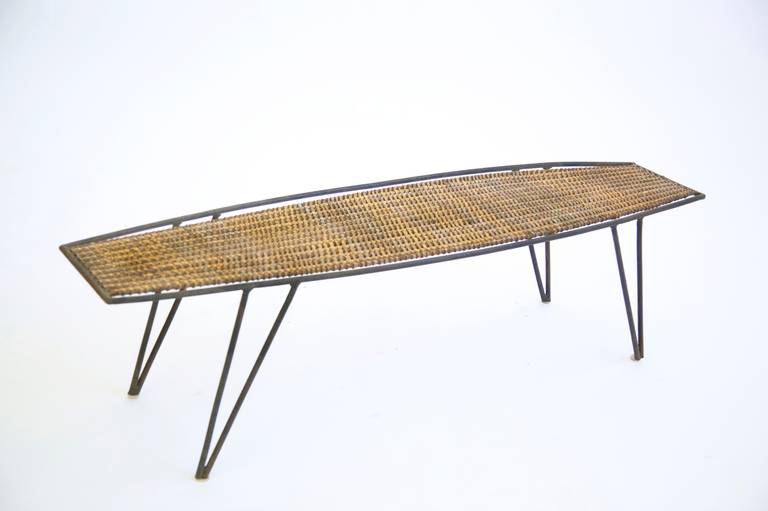 Mid-20th Century John Risley Bench or Coffee Table