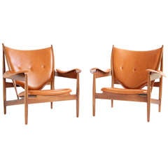 Finn Juhl Chieftan Chairs