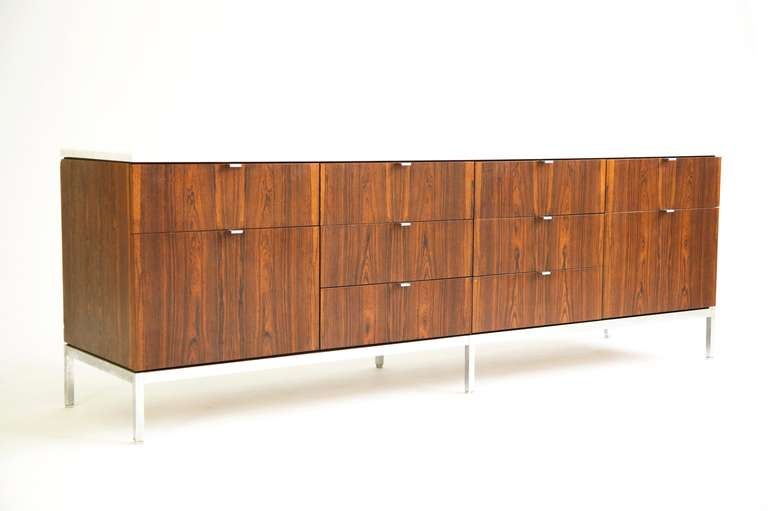 Mid-Century Modern Florence Knoll Rosewood Credenza