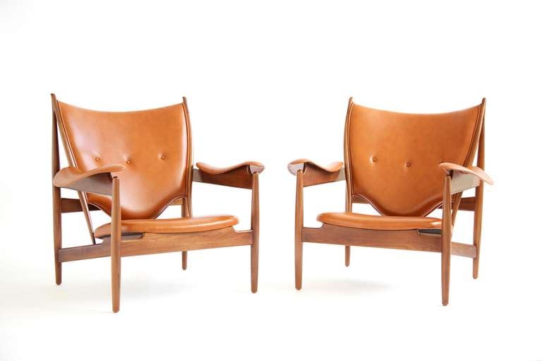 Finn Juhl Chieftan Chairs