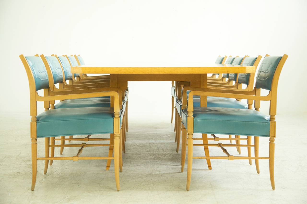 Tommi Parzinger Set of Twelve Dining Chairs 4
