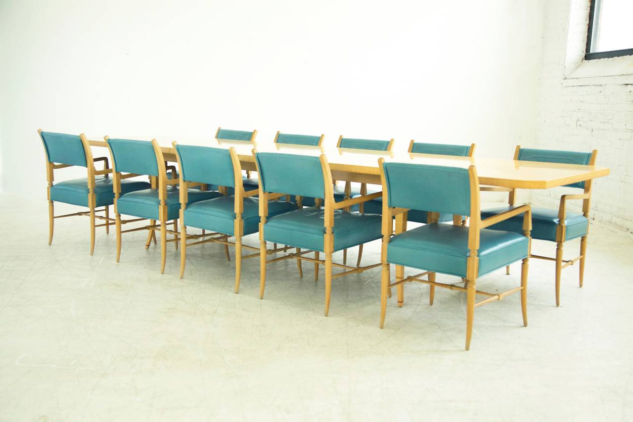 Tommi Parzinger Set of Twelve Dining Chairs 3