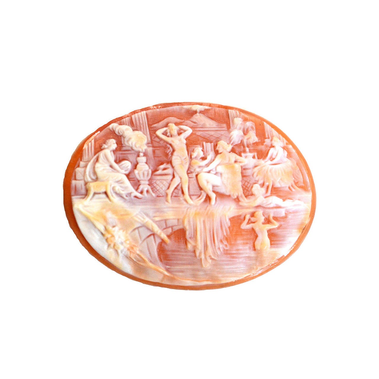Bathing Muses Cameo