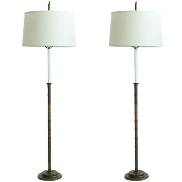 Pair of Art Deco Lamps For Sale at 1stdibs