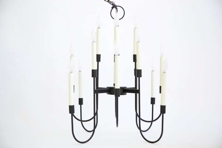 16-light chandelier by Lightolier.