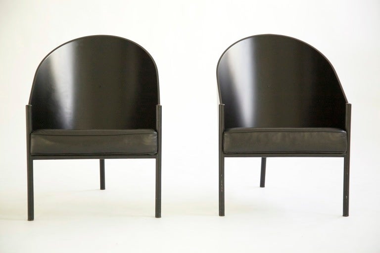 Mid-Century Modern Philippe Starck Lounge Chairs