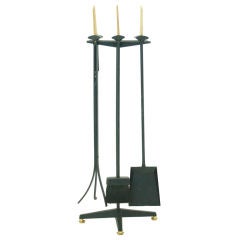 Donald Deskey Fireplace Tools 7