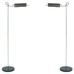 PAIR OF GEORGE NELSON LAMPS