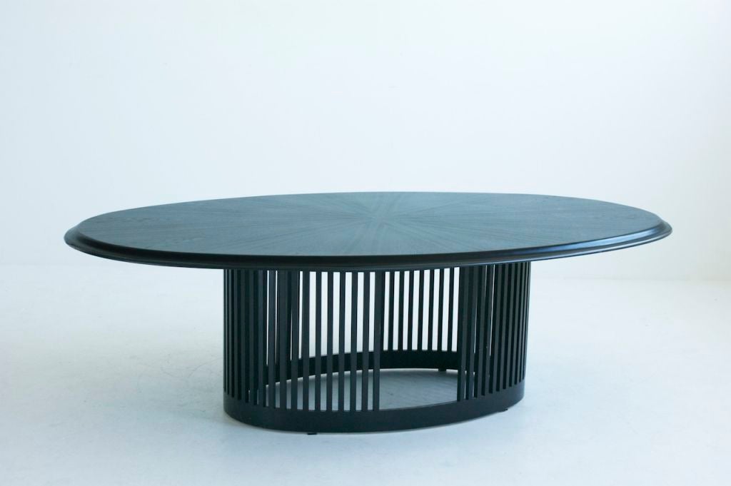 Mid-Century Modern Arata Isozaki Oval Dinning Table
