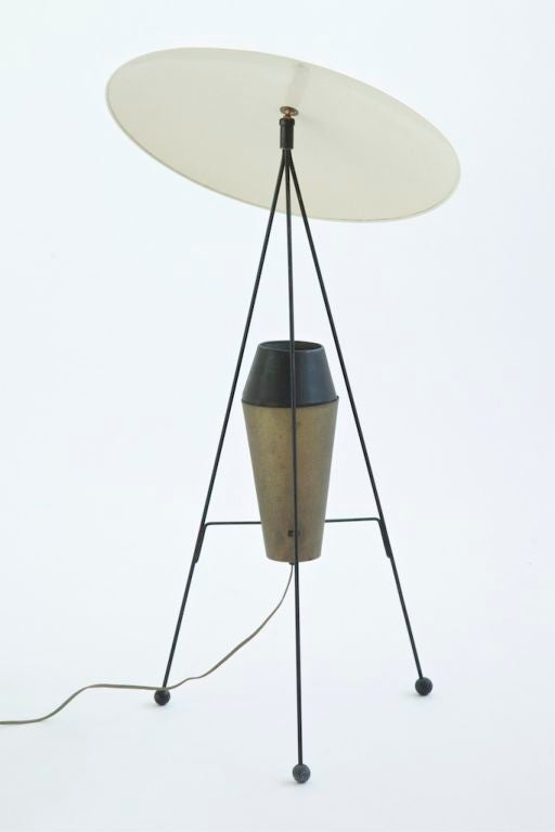 Mid-Century Modern A.W. and Marion Geller Floor Lamp