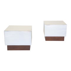 Pair of Milo Baughman End Tables