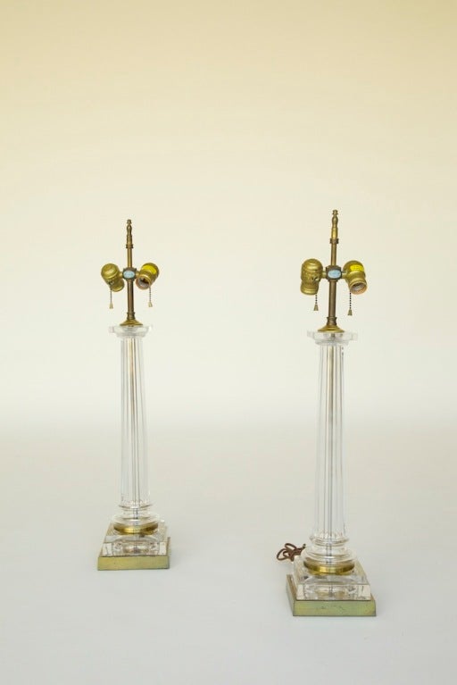 Late 20th Century Pair of Lamps by Chapman