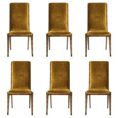 Set Of Six Dining Chairs By Mastercraft