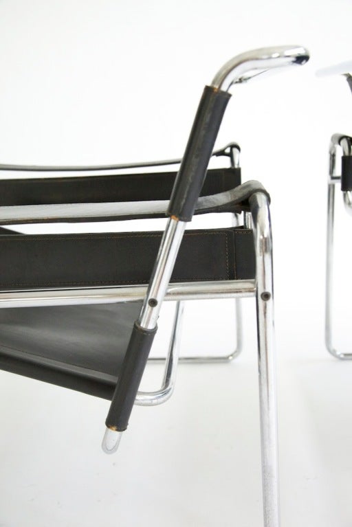 Pair of Lounge Chairs by Marcel Breuer 2