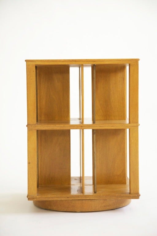 Wormley for Dunbar, Revolving Bookcase, model number 5405
Great for Domus magazine collection, Books, etc.