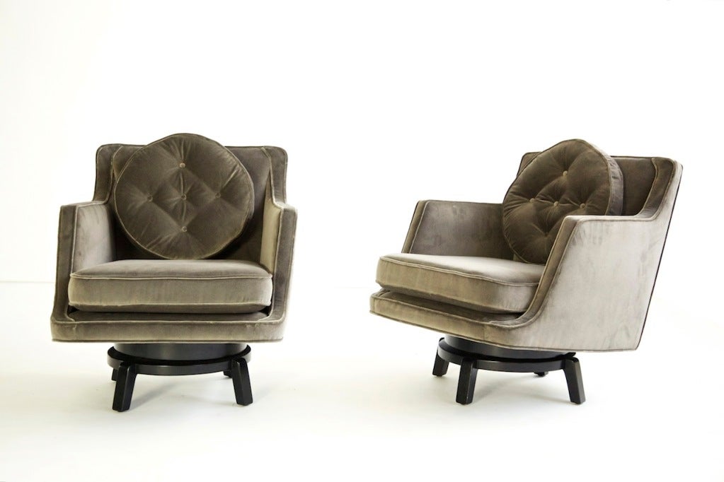 Edward Wormley Swivel Lounges 3