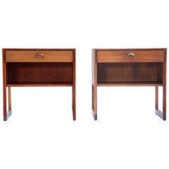 Jens Risom Pair Of End Tables