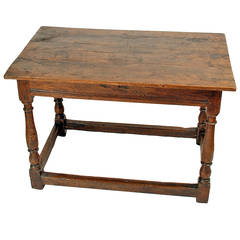 A Good Early 18th Century William and Mary Tavern Table
